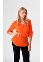 Blusa Para Mujer Manga 3/4 Naranja Marca L&H Ref. 1F412457 de L&H
