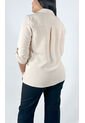 Blusa Para Mujer Manga 3/4 Beige Marca L&H Ref. 1F412344 de L&H