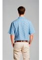 Camisa Para Hombre Manga Corta Azul Marca L&H Ref. 7Y101233 de L&H