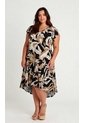 Vestido Para Mujer. Manga Corta Negro Marca L&H Ref. 1Y617020 de L&H