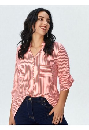 Blusa Para Mujer Manga 3/4 Coral Marca L&H Ref. 5P412242