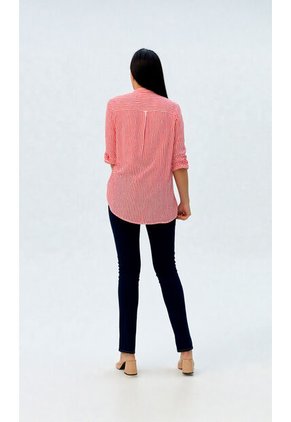 Blusa Para Mujer Manga 3/4 Coral Marca L&H Ref. 5P412242