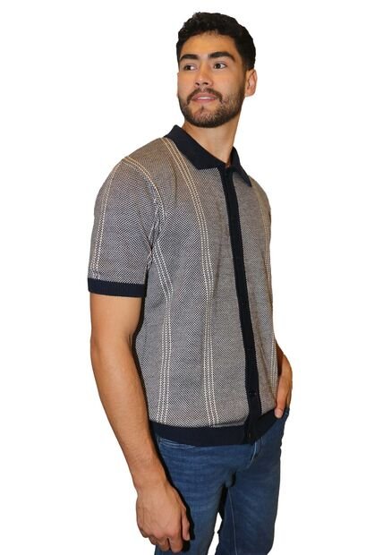 Saco Para Hombre Azul Marca L&H Ref. 4E133021