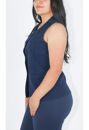 Chaleco Para Mujer Azul Marca L&H Ref. 1G425001