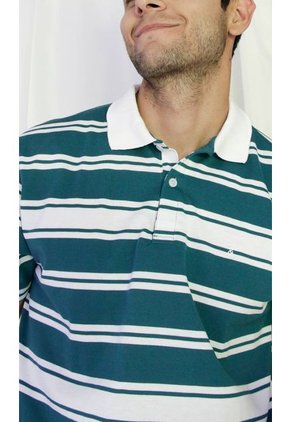 Polo Para Hombre Verde Marca L&H