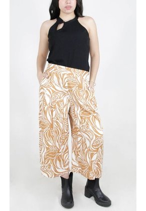 Capri Para Mujer Naranja Marca L&H