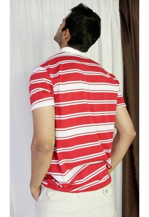 Polo Para Hombre Rojo Marca L&H