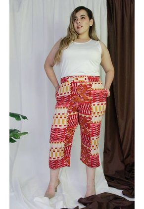 Capri Para Mujer. Fucsia Marca L&H