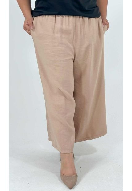 Capri Para Mujer. Beige Marca L&H