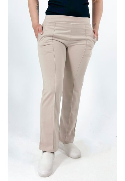 Pantalon Para Mujer Beige Marca L&H