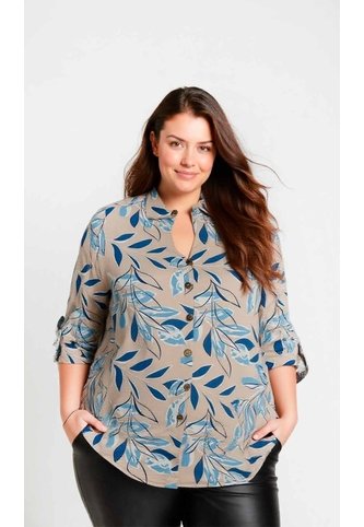 Blusa Para Mujer. Manga 3/4 Azul Marca L&H Ref. 5P612106 L&H