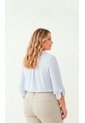 Blusa Para Mujer. Manga 3/4 Blanco Marca L&H Ref. 1F612172 de L&H