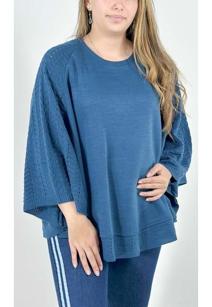 Capa Para Mujer Azul Marca L&H