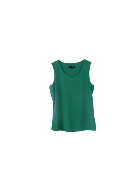 Camiseta Para Mujer Manga Sisa Verde Marca L&H