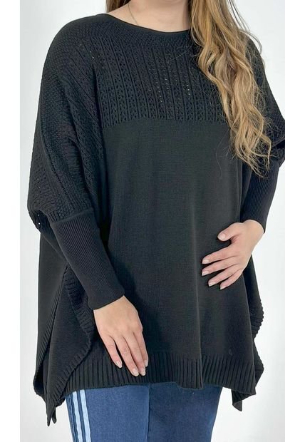 Capa Para Mujer Negro Marca L&H