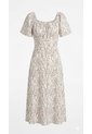 Vestido Para Mujer Manga Corta Cafe Marca L&H Ref. 1Y417034 de L&H