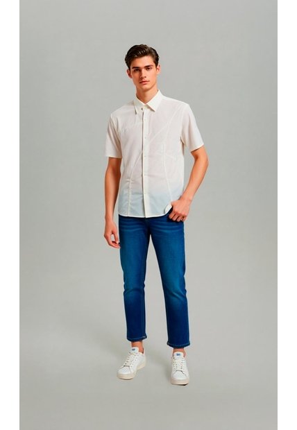 Jean Para Hombre Azul Marca L&H Ref. 5O107113