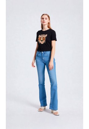 Jean Para Mujer Azul Claro Marca L&H Ref. 1Ab407787