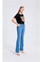 Jean Para Mujer Azul Claro Marca L&H Ref. 1Ab407787 de L&H