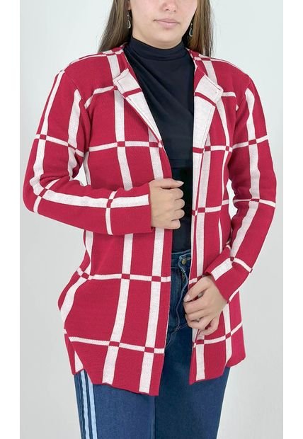Chilango Para Mujer Manga Larga Rojo Marca L&H
