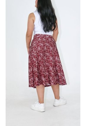 Falda Para Mujer Vino Marca L&H Ref. 2J414066