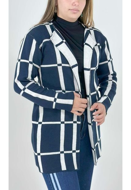 Chilango Para Mujer Manga Larga Azul Marca L&H