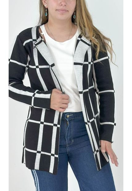 Chilango Para Mujer Manga Larga Negro Marca L&H