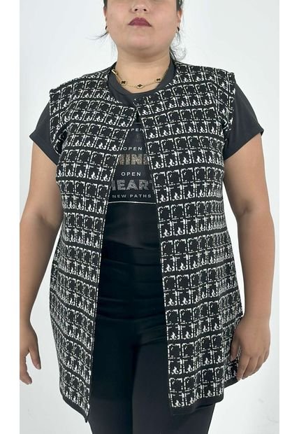 Chaleco Para Mujer. Negro Marca L&H