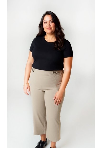 Pantalon Para Mujer. Beige Marca L&H Ref. 1F607088