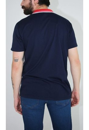 Polo Para Hombre Azul Marca L&H