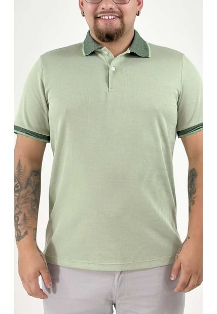 Polo Para Hombre Verde Marca L&H