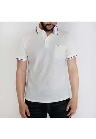 Camiseta Para Hombre Manga Corta Crudo Marca L&H L&H