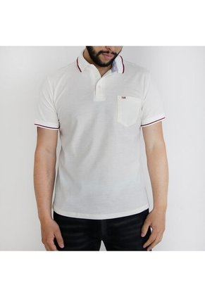 Camiseta Para Hombre Manga Corta Crudo Marca L&H