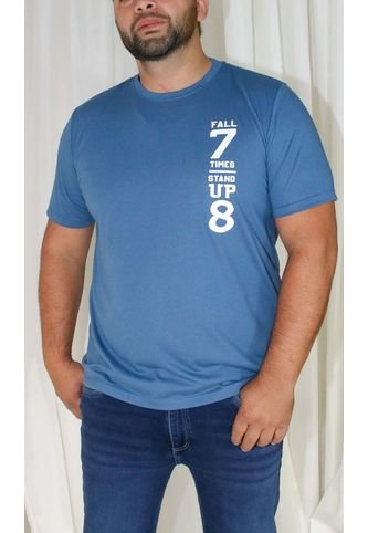 T-Shirt Para Hombre Azul Marca L&H L&H