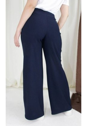 Pantalon Para Mujer Azul Navy Marca L&H