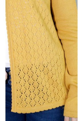 Saco Para Mujer Mostaza Marca L&H