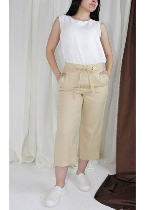 Capri Para Mujer Caqui Marca L&H