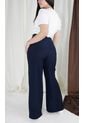 Pantalon Para Mujer Azul Navy Marca L&H de L&H