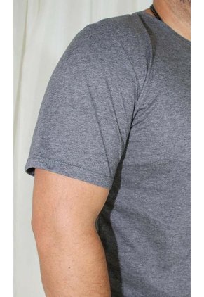 T-Shirt Para Hombre Gris Oscuro Marca L&H