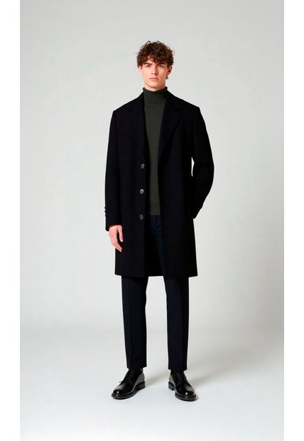 Gaban Para Hombre Negro Marca L&H Ref. 4V108011