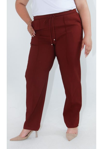 Pantalon Para Mujer. Rojo Marca L&H