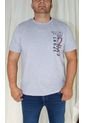 T-Shirt Para Hombre Manga Corta Gris Claro Marca L&H de L&H