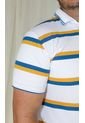 Polo Para Hombre Manga Corta Blanco Marca L&H de L&H