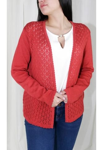 Saco Para Mujer Terracota Marca L&H L&H