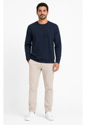 Saco Para Hombre Manga Larga Azul Oscuro Marca L&H Ref. 4E133025