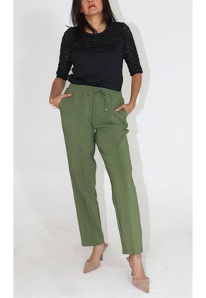 Pantalon Para Mujer Verde Marca L&H