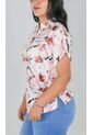 Blusa Para Mujer Manga Corta Rosado Marca L&H Ref. 2J412267 de L&H