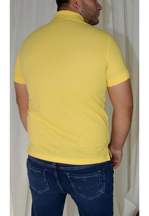 Polo Para Hombre Amarillo Marca L&H