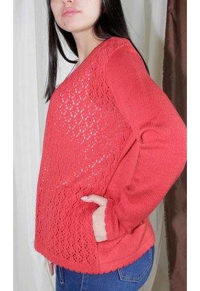 Saco Para Mujer Terracota Marca L&H