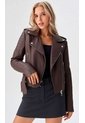 Chaqueta Para Mujer Cafe Marca L&H Ref. 6N408016 de L&H